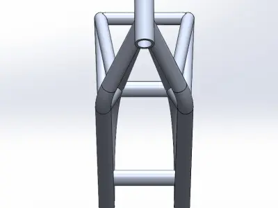 Motorcycle Frame 3D model