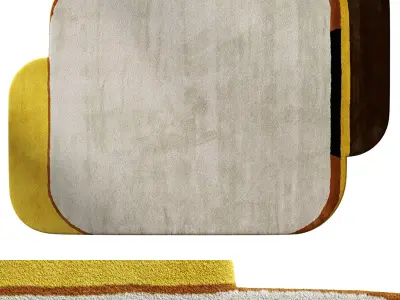 SAGOMA RUG by Roche Bobois 3D model