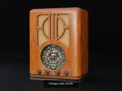 Vintage Electronics Collection 3D Model Pack