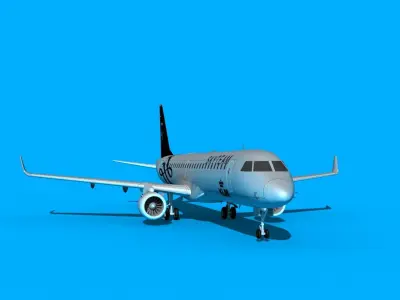 Embraer Emb-190 Sky Team 3D model