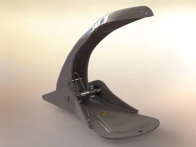 Stapler Remover 3D model