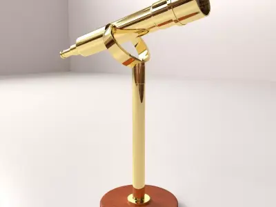 Desktop Telescope 3D model