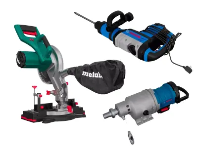 Electric tool cutting machine 3D model