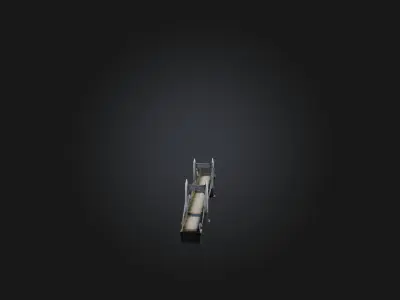 Realistic Bridge Model Low-poly 3D model