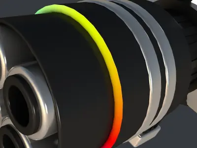 Paint Gun 3D model