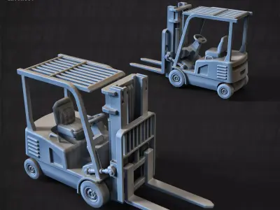 BF-1J Vehicles 15mm 3D print model