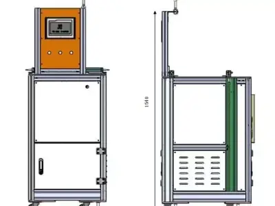 Automatic Elevator for Conveyor Line 3D model