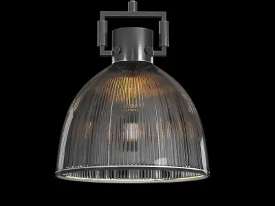 MACHINIST PRISMATIC CLOCHE PENDANT 3D model purchase