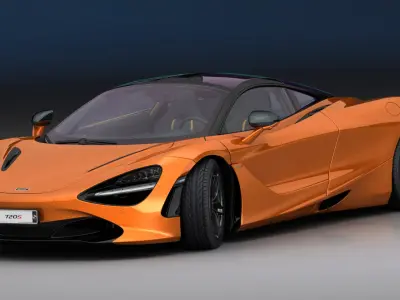 Mclaren 720S 2019 3D model