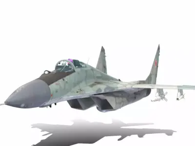 MIG 29 Low-poly 3D model purchase