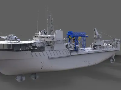 Handling Tower for Seabex One 3D print model