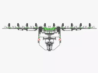 Fendt Cargo T955 Telehandler 3D model