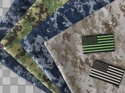 US Navy Camo Generator 3D model