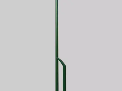 Rebar Bending Lever Low-poly 3D model