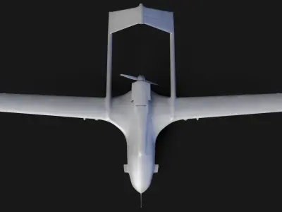 Bayraktar TB2 3D model