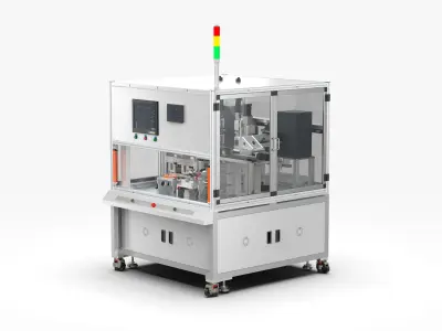 Automatic Double Shaft Lock Screw Machine 3D model