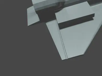 Game ready Airplane 3D model