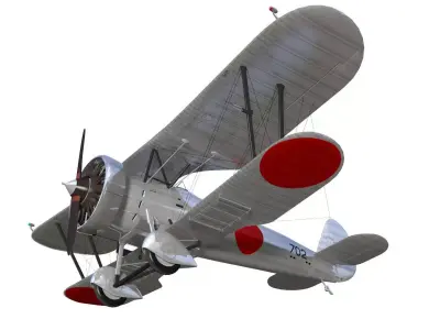 Bristol Bulldog Mk-II 3D model 3