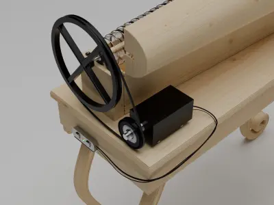 Glass Harmonica 3D model