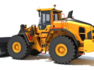 Wheel Loader Construction Machinery 3D model purchase