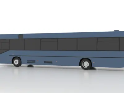 MAN 791 SL202 CNG Low Low-poly 3D model