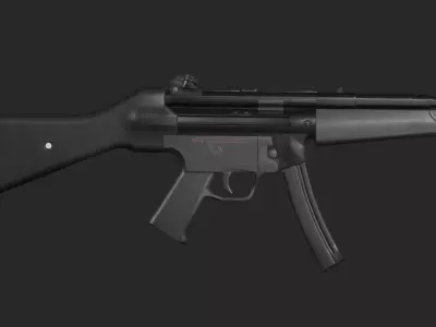 MP-5 MP5 SMG 3D model