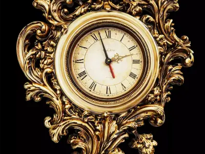  classic clock print 2 3D model