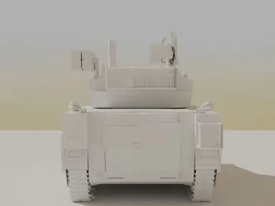 APC type 96 3D model 3D model