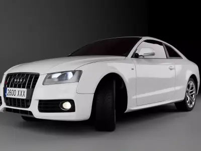 Audi S5 2008 3D model