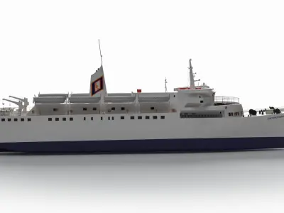  Jacopo Tintoretto RO-RO Ferry Ship Dynamic Simulation 