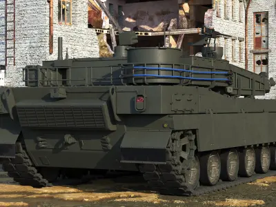 South Korean Tanks Collection 3D model