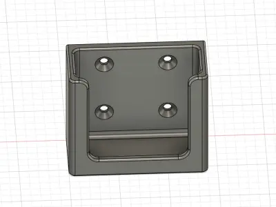 DigiTrax DT400 and DT4 Handheld Controller Holder 3D print model