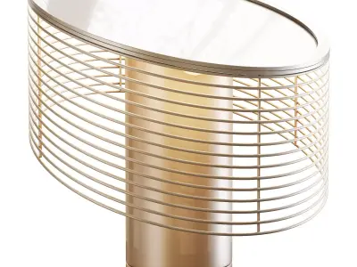 roche bobois ring table lamp 3D model