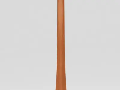 Garden sharp axe hoe 3d model  3D model