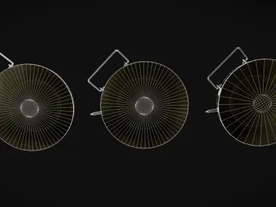German WW2 Tellermine 43 Anti-Tank Mine 3D model