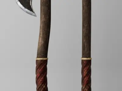 Seljuk Axe Free 3D model