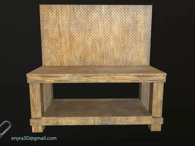 Workshop Tools and Toolboxes Combi Pack - Low Poly - PBR - Low-poly 3D model