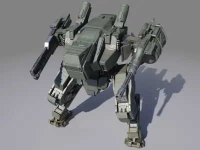 Sci-Fi Military Pack 1 3D model