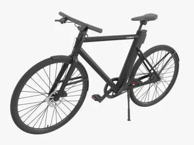 Cowboy C4 E-Bike Black 3D model