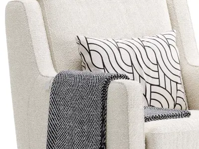 Armchair George 3D model