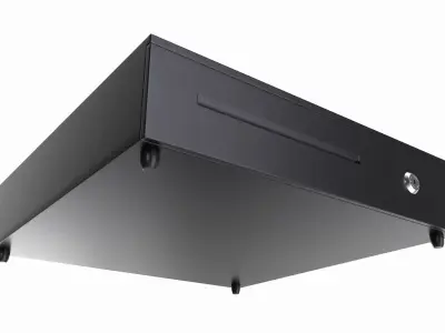 Cash Register Drawer for POS System 3D model