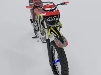 KAWASAKI KLX 2012 3D model