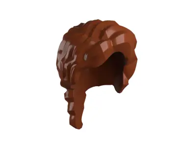 Custom 3D print Minifigure Accessory - Minifigure Hair S2 - 090 3D print model
