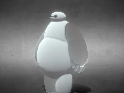 Baymax - Big hero 6 3D model purchase