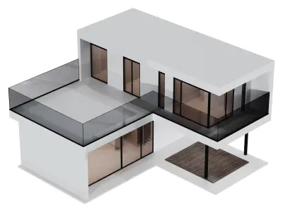 Home Building Low-poly 3D model purchase