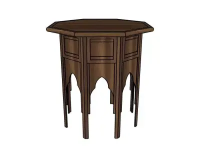 Octogonal Star Table by Dixie and Grace 3D model
