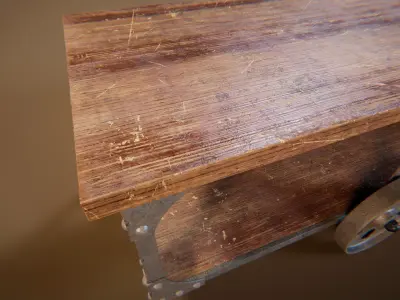 Coffee Table 8 Low-poly 3D model