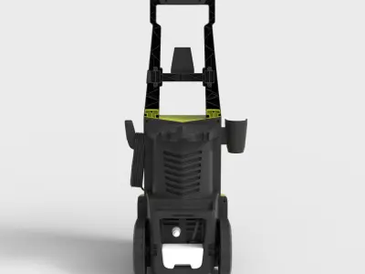 HIGH PRESSURE WASHER Low-poly 3D model purchase