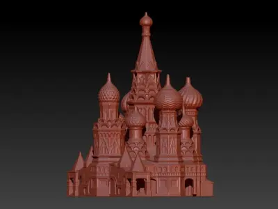 Church Pendant 3D print model