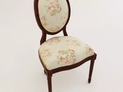 Louis XV style Chair 3D model